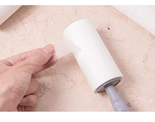 House of Quirk Lint Rollers Brush Reusable Sticky Picker Cleaner Roller Easy-Tear Sheets Travel Pet Hair Lint Roller 10cm Sheet Set of 3 Rolls 180 Sheets, 60 Sheets Each roll Lint Roller Remover.