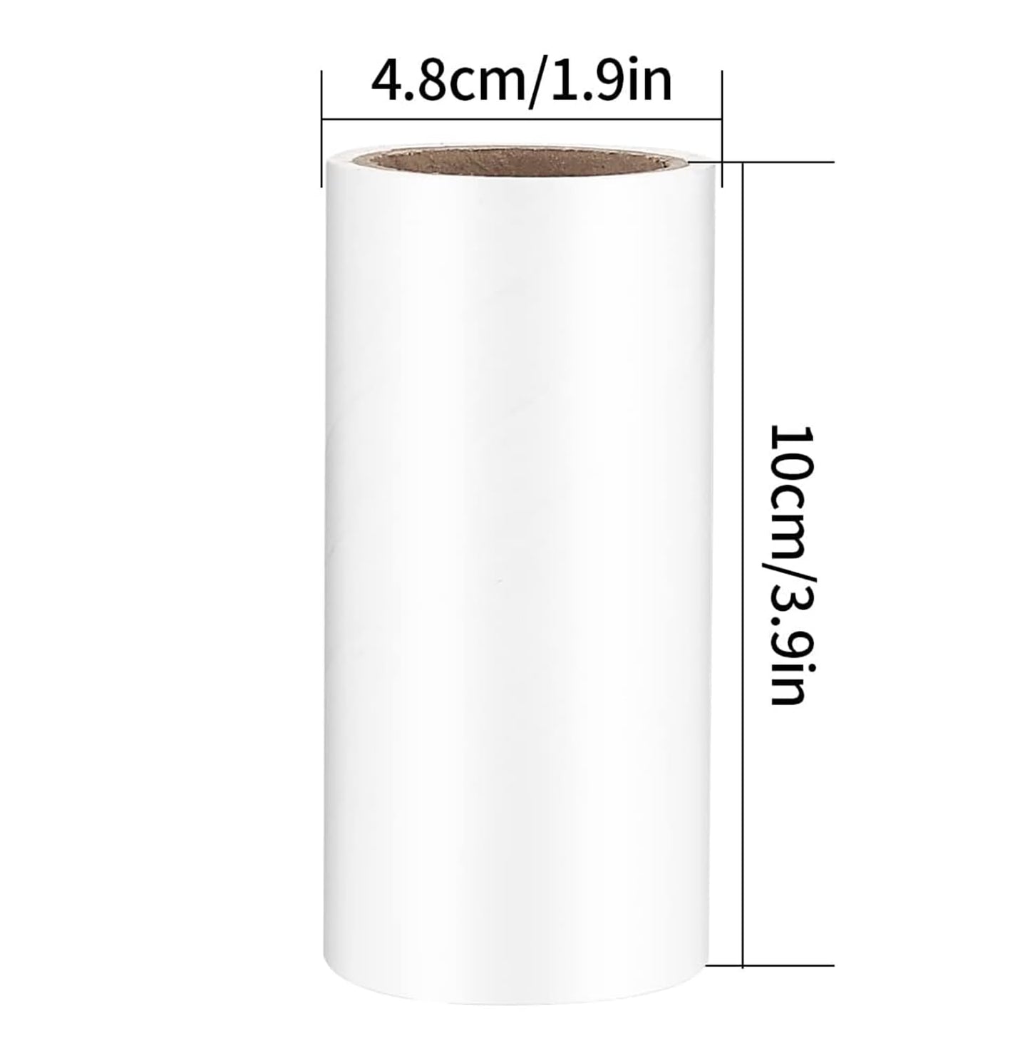 House of Quirk Lint Rollers Brush Reusable Sticky Picker Cleaner Roller Easy-Tear Sheets Travel Pet Hair Lint Roller 10cm Sheet Set of 3 Rolls 180 Sheets, 60 Sheets Each roll Lint Roller Remover.