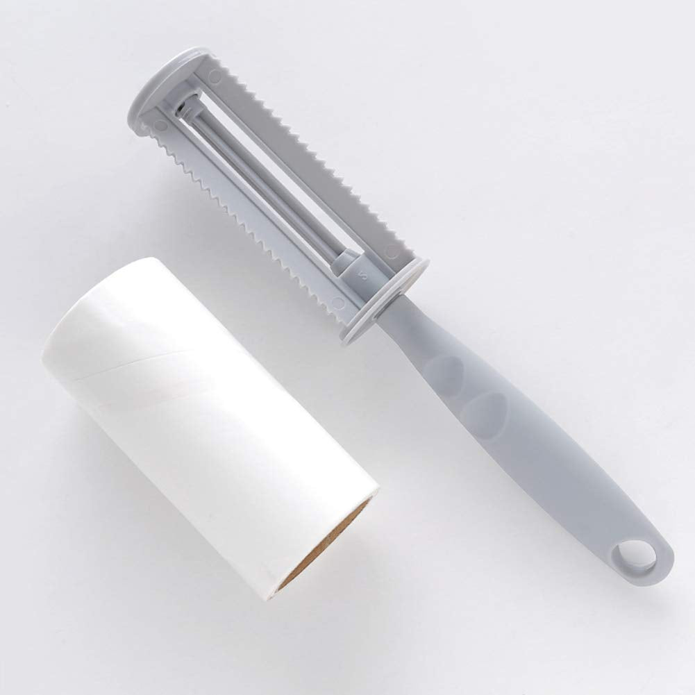 House of Quirk Lint Rollers Brush Reusable Sticky Picker Cleaner Roller Easy-Tear Sheets Travel Pet Hair Lint Roller 10cm Sheet Set of 3 Rolls 180 Sheets, 60 Sheets Each roll Lint Roller Remover.