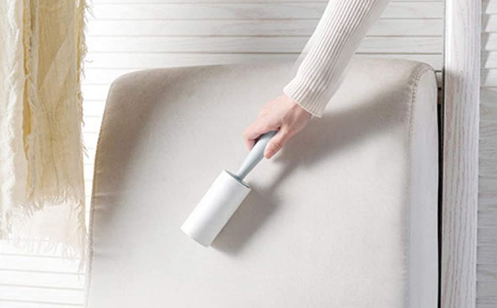 House of Quirk Lint Rollers Brush Reusable Sticky Picker Cleaner Roller Easy-Tear Sheets Travel Pet Hair Lint Roller 10cm Sheet Set of 3 Rolls 180 Sheets, 60 Sheets Each roll Lint Roller Remover.