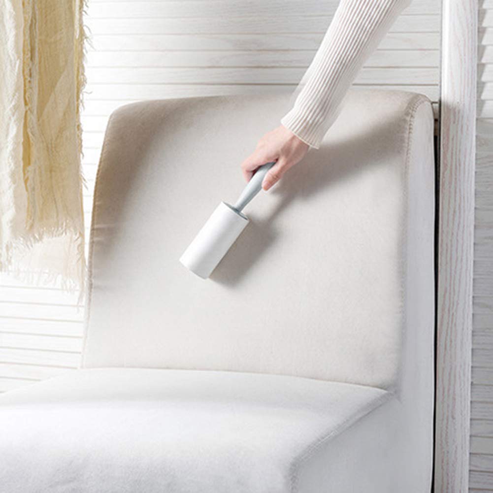 House of Quirk Lint Rollers Brush Reusable Sticky Picker Cleaner Roller Easy-Tear Sheets Travel Pet Hair Lint Roller 10cm Sheet Set of 3 Rolls 180 Sheets, 60 Sheets Each roll Lint Roller Remover.
