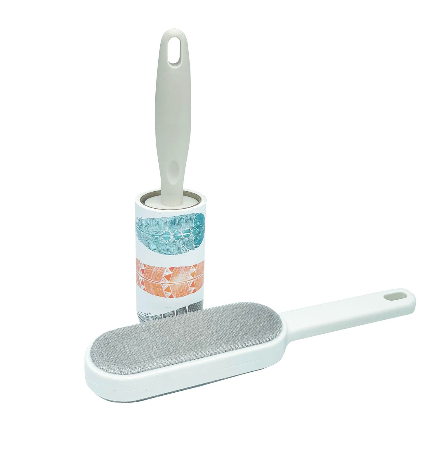 House of Quirk Lint Rollers Brush Reusable Sticky Picker Cleaner Roller Easy-Tear Sheets Travel Pet Hair Lint Roller 10cm Sheet Set of 3 Rolls 180 Sheets, 60 Sheets Each roll Lint Roller Remover.