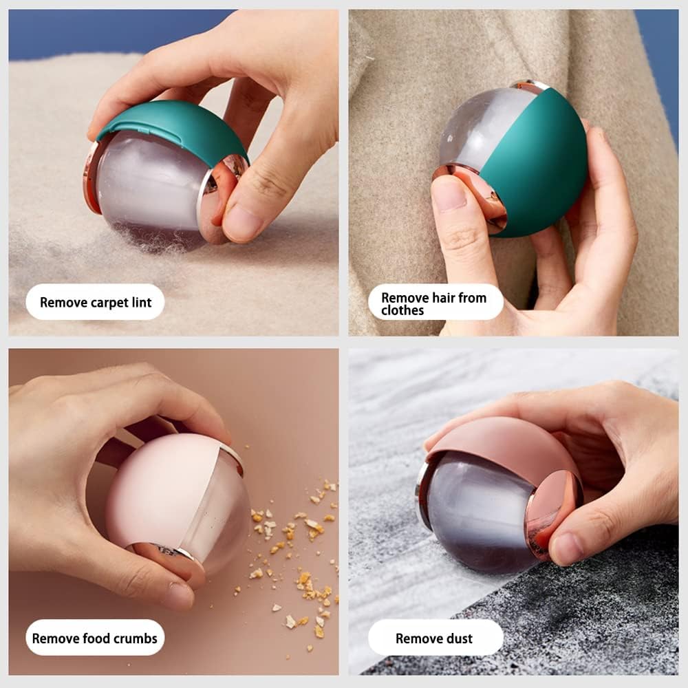 House of Quirk Lint Rollers Brush Reusable Sticky Picker Cleaner Roller Easy-Tear Sheets Travel Pet Hair Lint Roller 10cm Sheet Set of 3 Rolls 180 Sheets, 60 Sheets Each roll Lint Roller Remover.