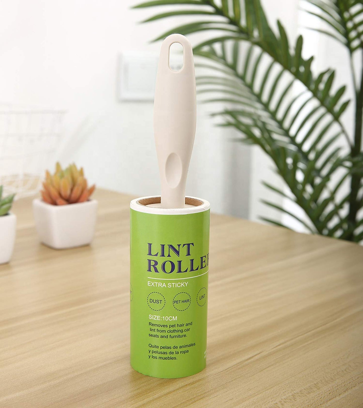 House of Quirk Lint Rollers Brush Reusable Sticky Picker Cleaner Roller Easy-Tear Sheets Travel Pet Hair Lint Roller 10cm Sheet Set of 3 Rolls 180 Sheets, 60 Sheets Each roll Lint Roller Remover.