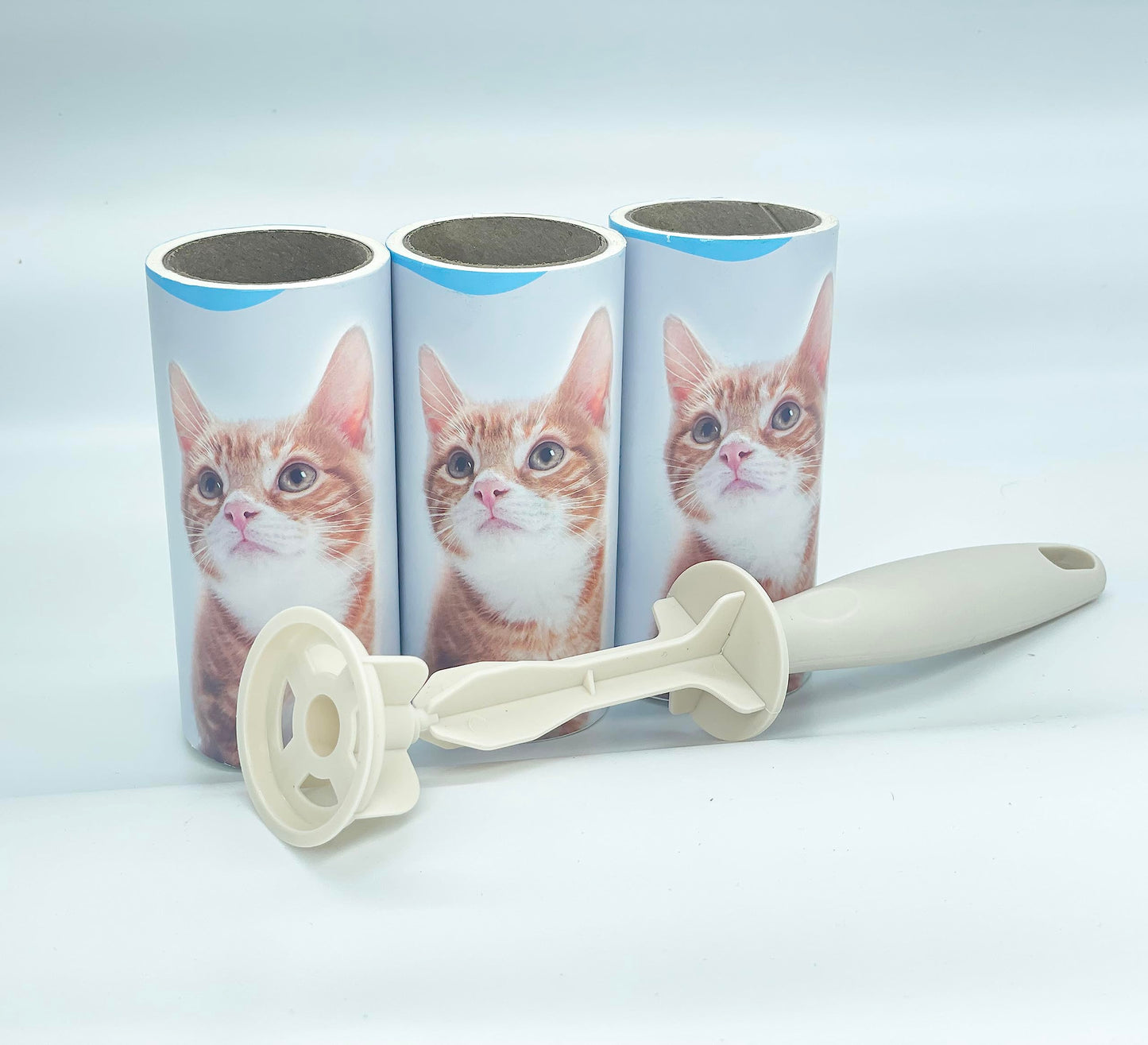 House of Quirk Lint Rollers Brush Reusable Sticky Picker Cleaner Roller Easy-Tear Sheets Travel Pet Hair Lint Roller 10cm Sheet Set of 3 Rolls 180 Sheets, 60 Sheets Each roll Lint Roller Remover.