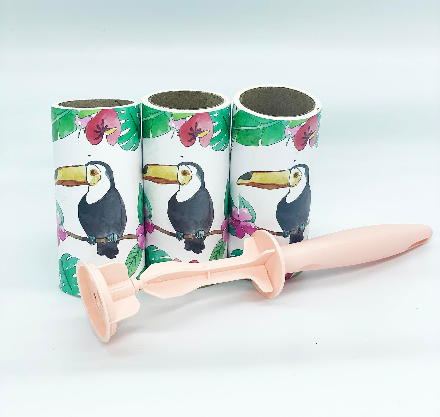 House of Quirk Lint Rollers Brush Reusable Sticky Picker Cleaner Roller Easy-Tear Sheets Travel Pet Hair Lint Roller 10cm Sheet Set of 3 Rolls 180 Sheets, 60 Sheets Each roll Lint Roller Remover.